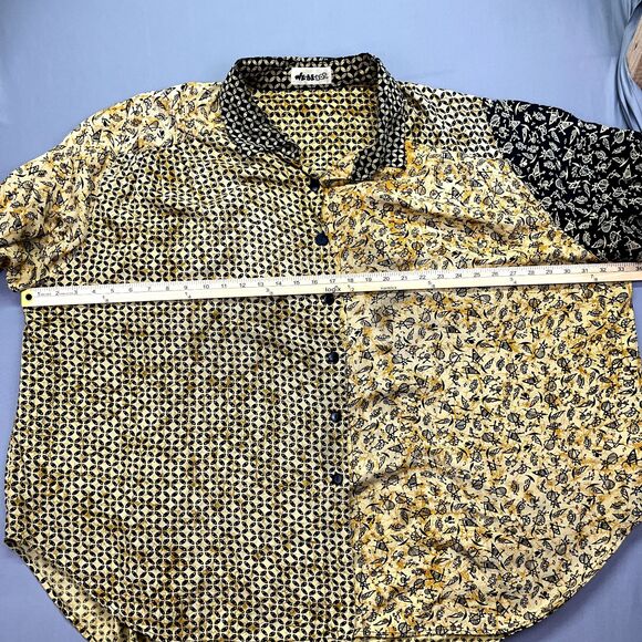 We Be Bop Patchwork Tunic Top Size 5XL Chest Size 66" Boho Women‎ - Picture 5 of 13